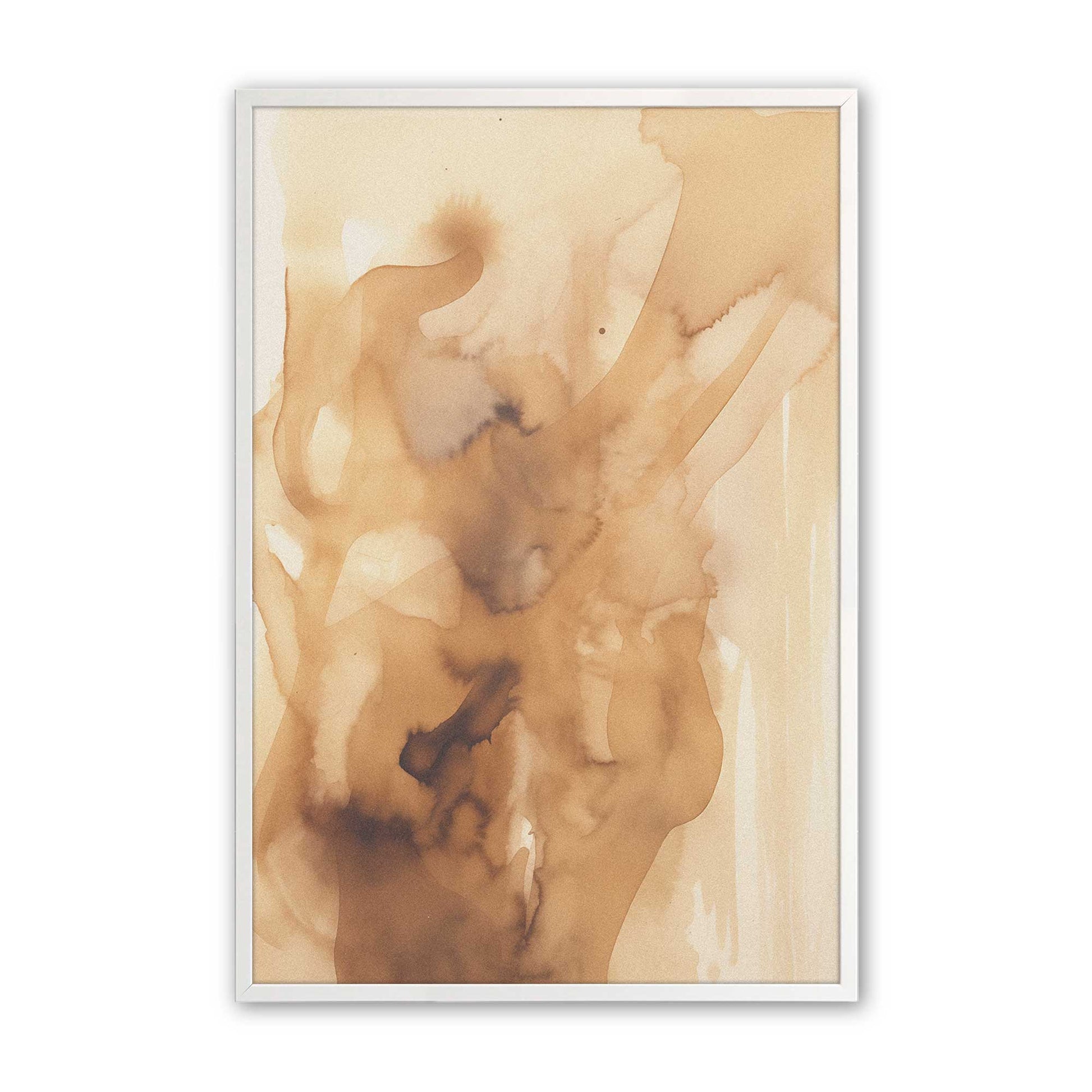 [Color:Opaque White], Picture of art in a Opaque White frame