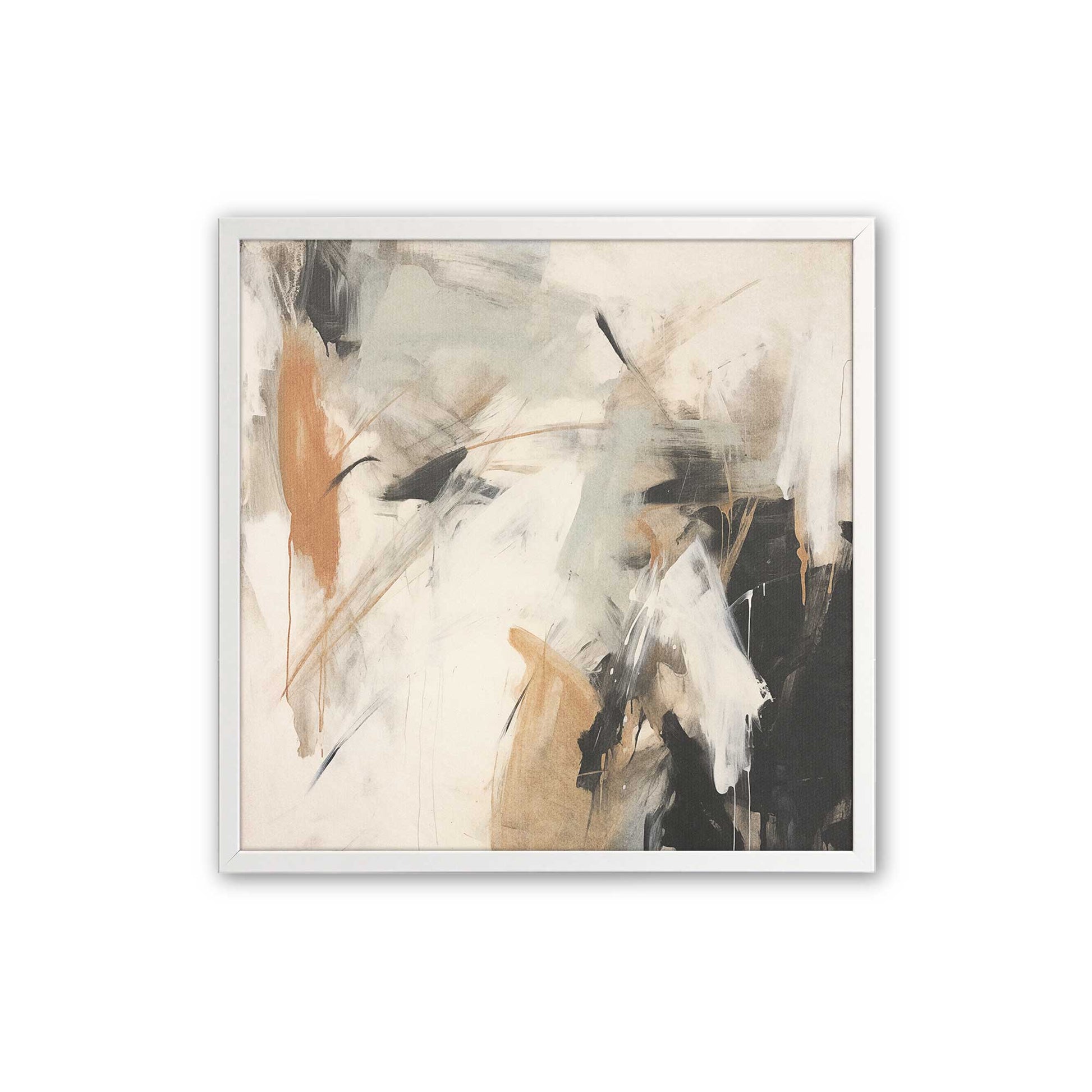 [Color:Opaque White], Picture of art in a Opaque White frame