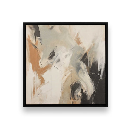 [Color:Satin Black], Picture of art in a Satin Black frame