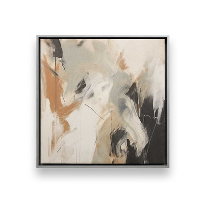 [Color:Opaque White], Picture of art in a White frame