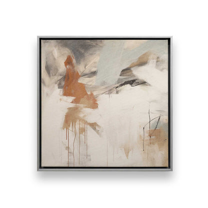 [Color:Opaque White], Picture of art in a White frame