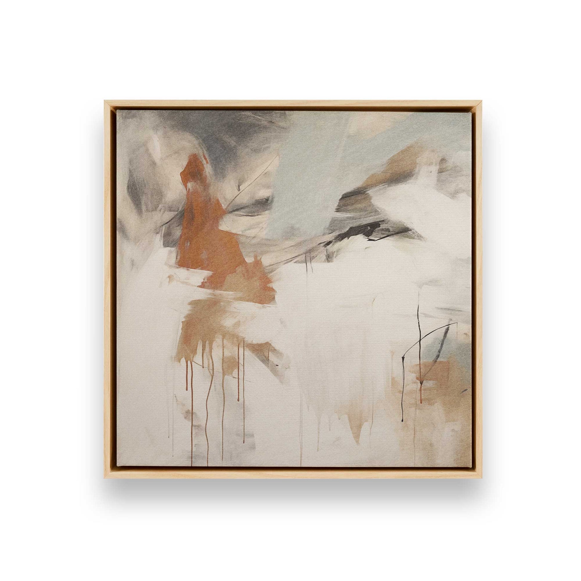 [Color:American Maple], Picture of art in a American Maple frame