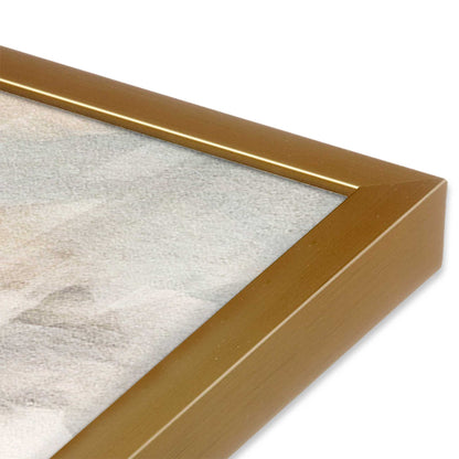 [Color:Polished Gold], Picture of art in a Polished Gold frame of the corner