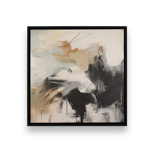 [Color:Satin Black], Picture of art in a Satin Black frame