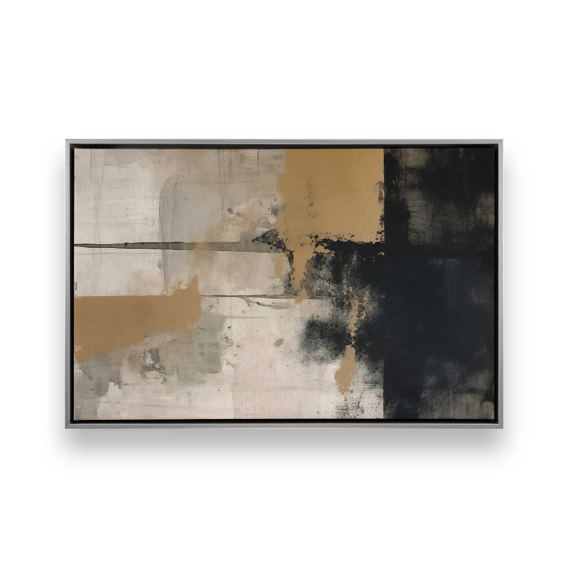 [Color:Opaque White], Picture of art in a White frame