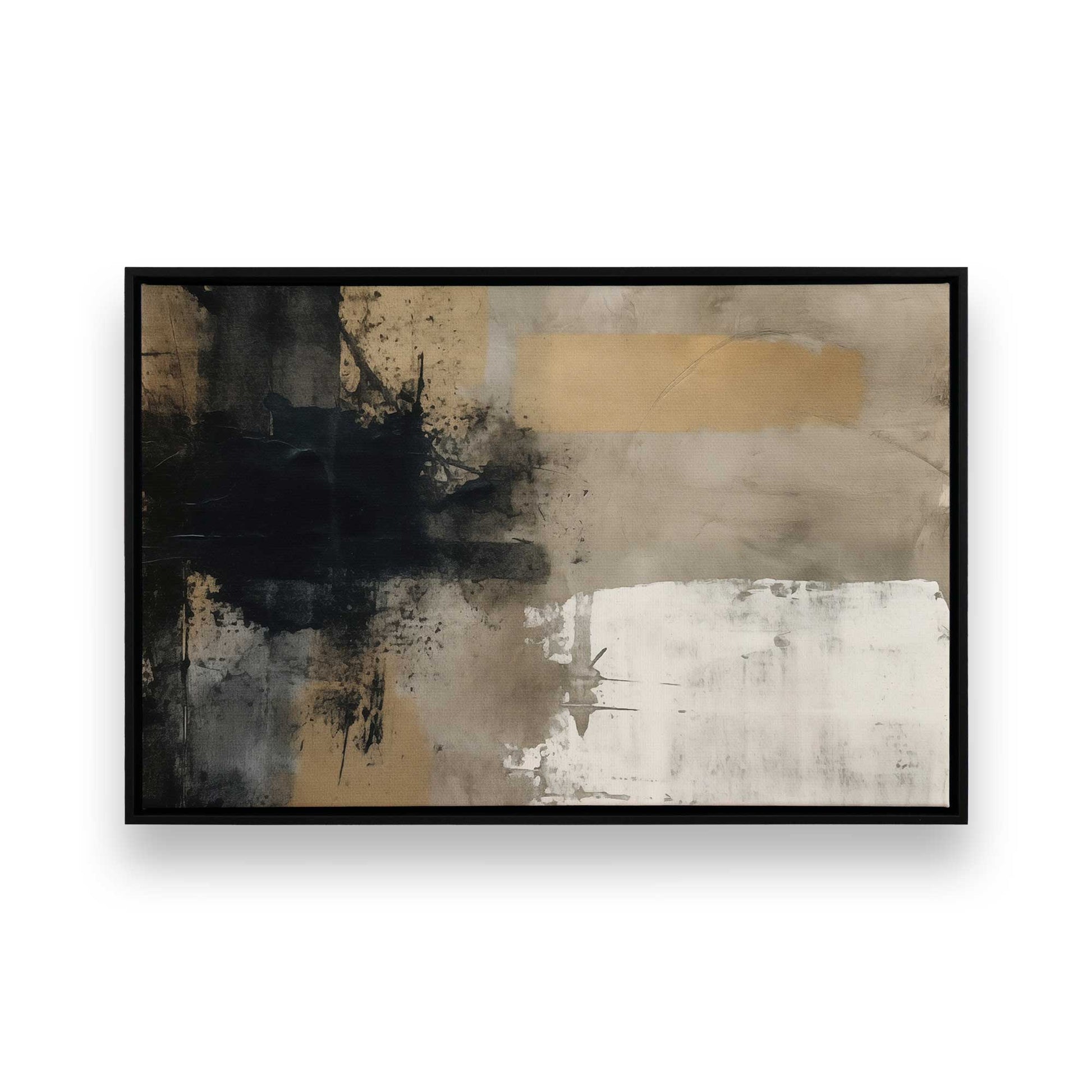 [Color:Satin Black], Picture of art in a Satin Black frame