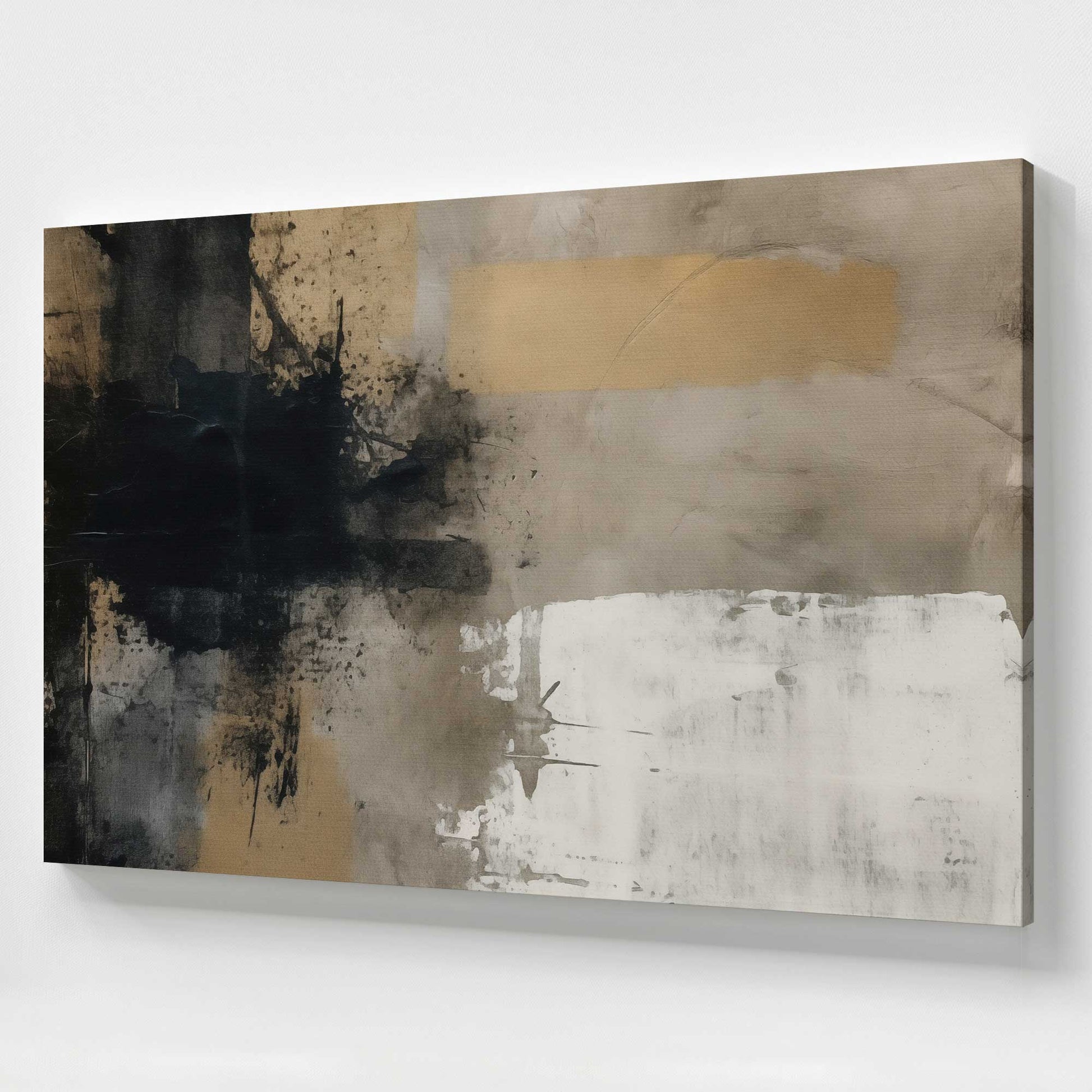 [Color:Stretched Canvas], Picture of art at an angle