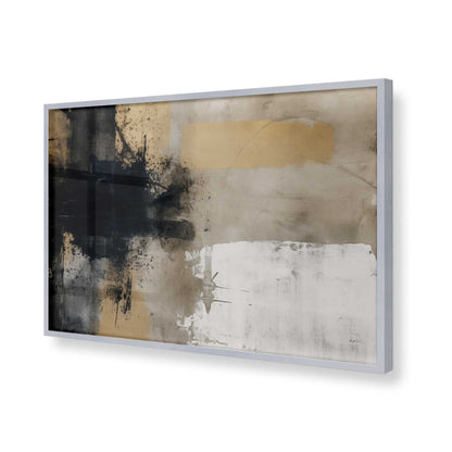 [Color:Polished Chrome], Picture of art in a Polished Chrome frame of the corner