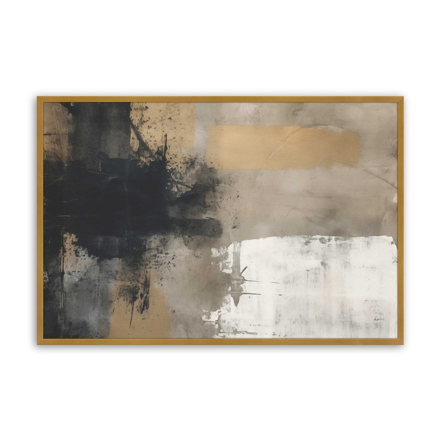 [Color:Polished Gold], Picture of art in a Polished Gold frame