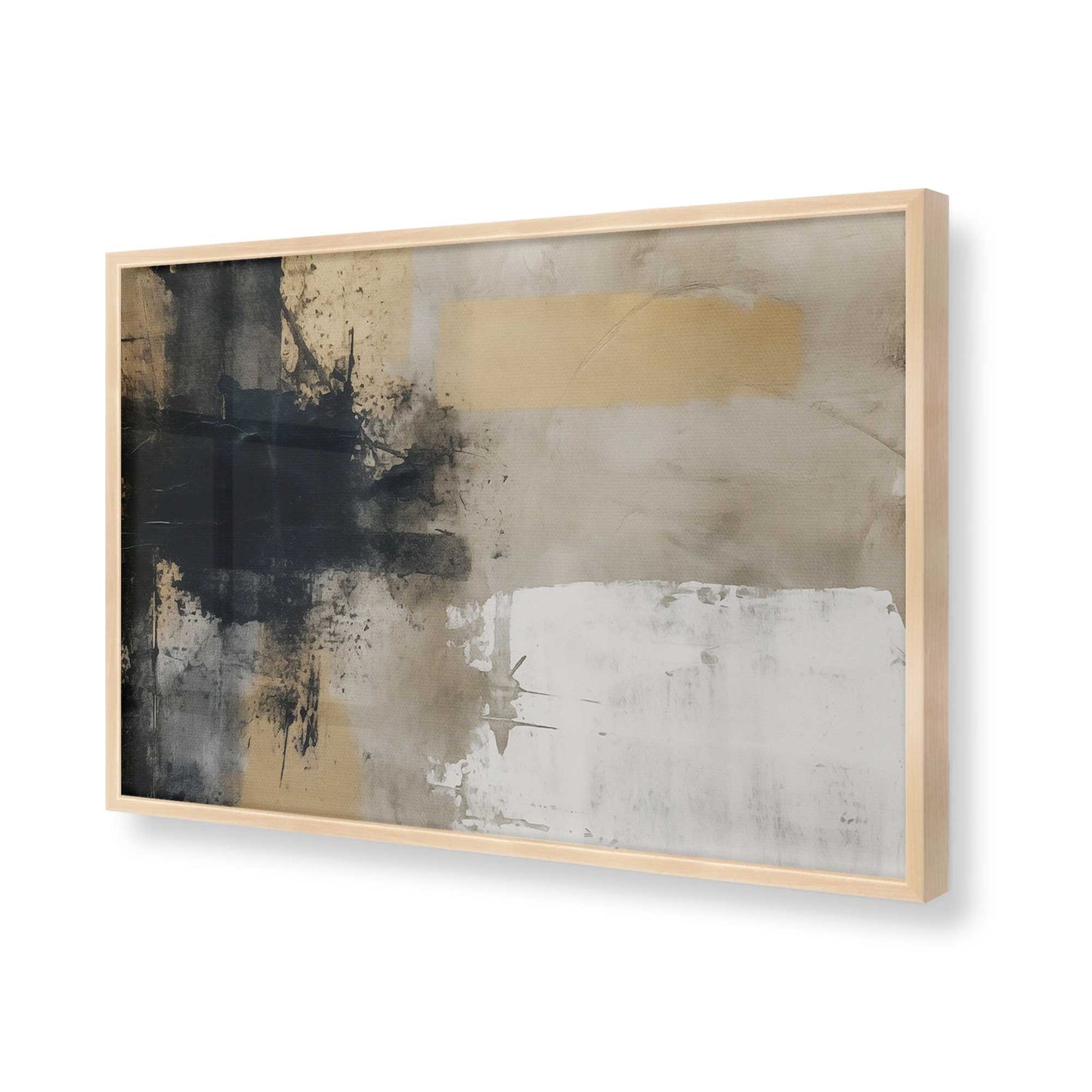 [Color:Raw Maple], Picture of art in a Raw Maple frame of the corner