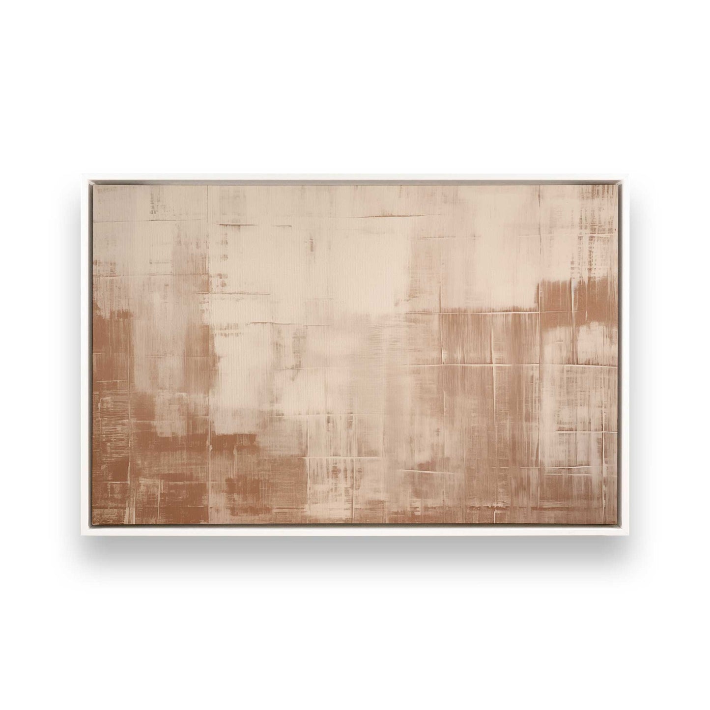 [Color:Opaque White], Picture of art in a White frame