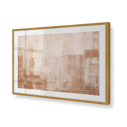 [Color:Polished Gold], Picture of art in a Polished Gold frame of the corner