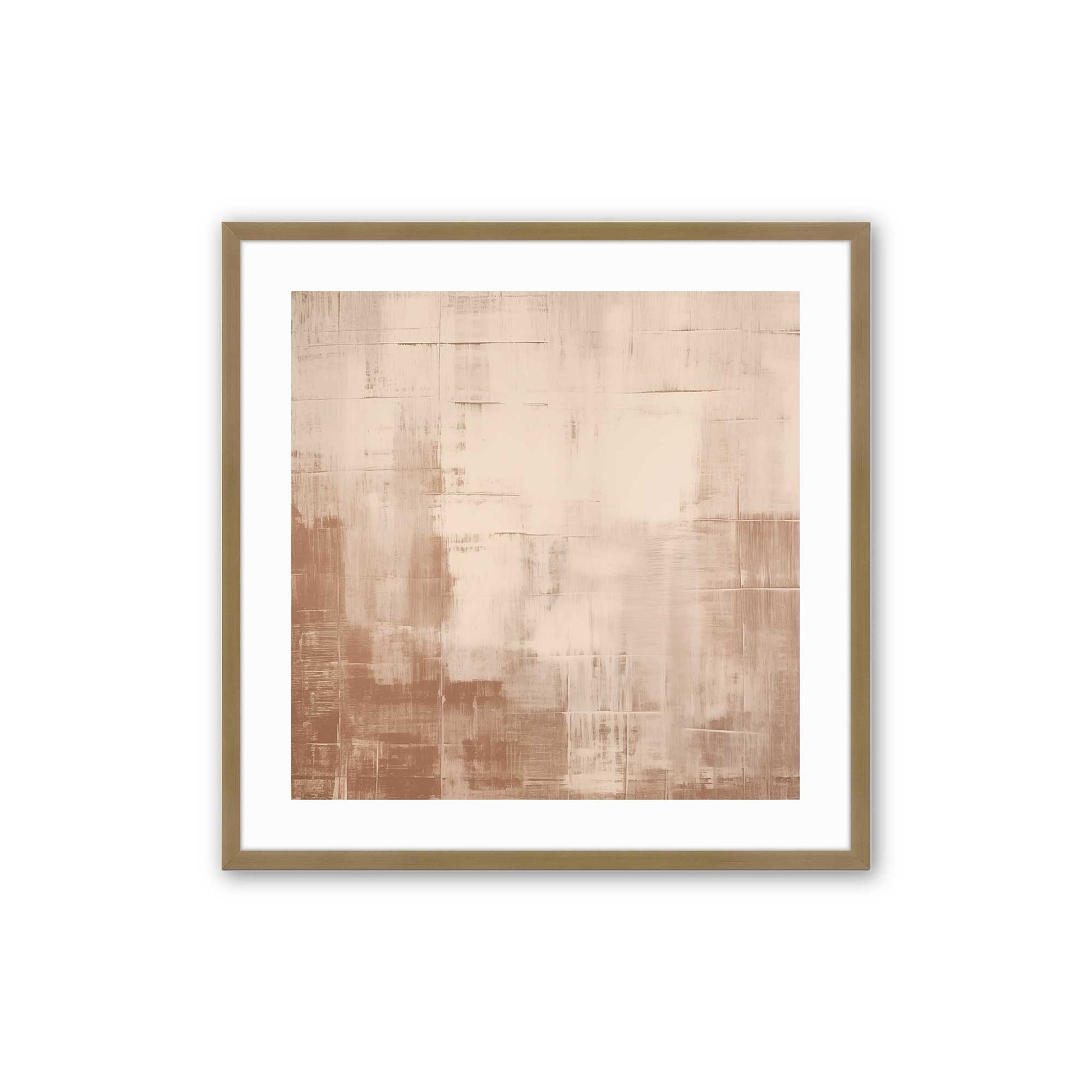 [Color:Brushed Gold], Picture of art in a Brushed Gold frame