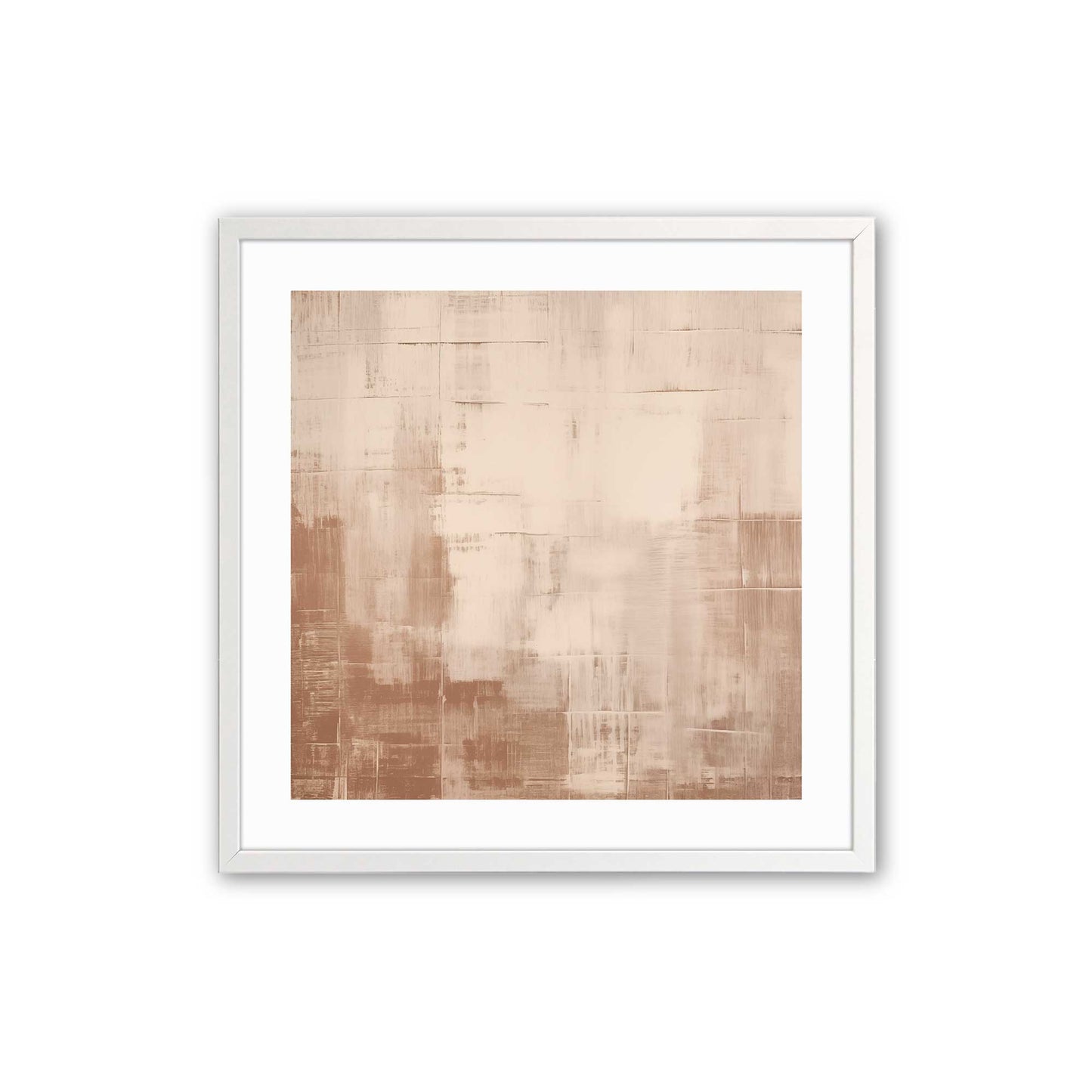 [Color:Opaque White], Picture of art in a Opaque White frame