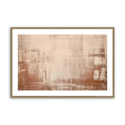 [Color:Brushed Gold], Picture of art in a Brushed Gold frame