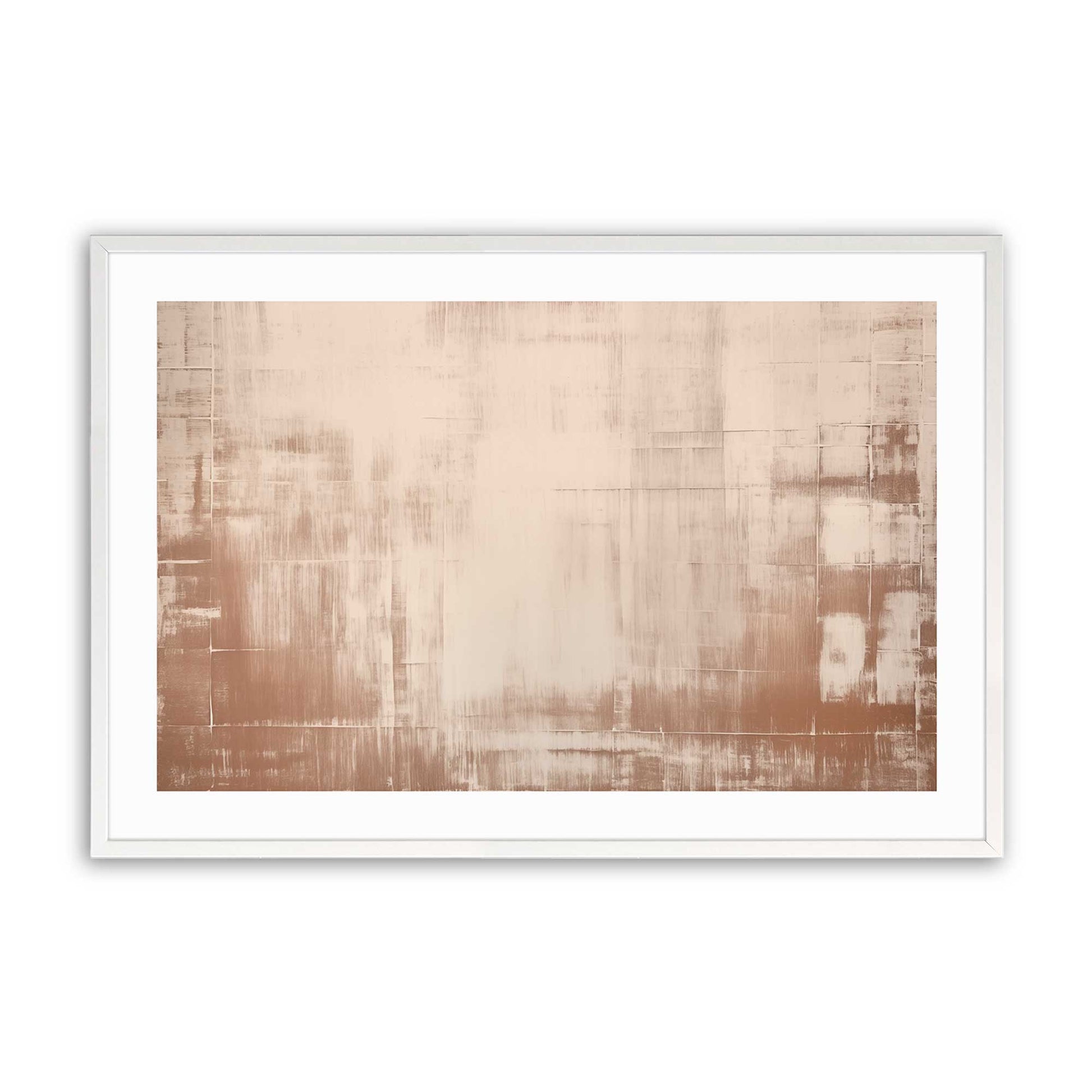 [Color:Opaque White], Picture of art in a Opaque White frame