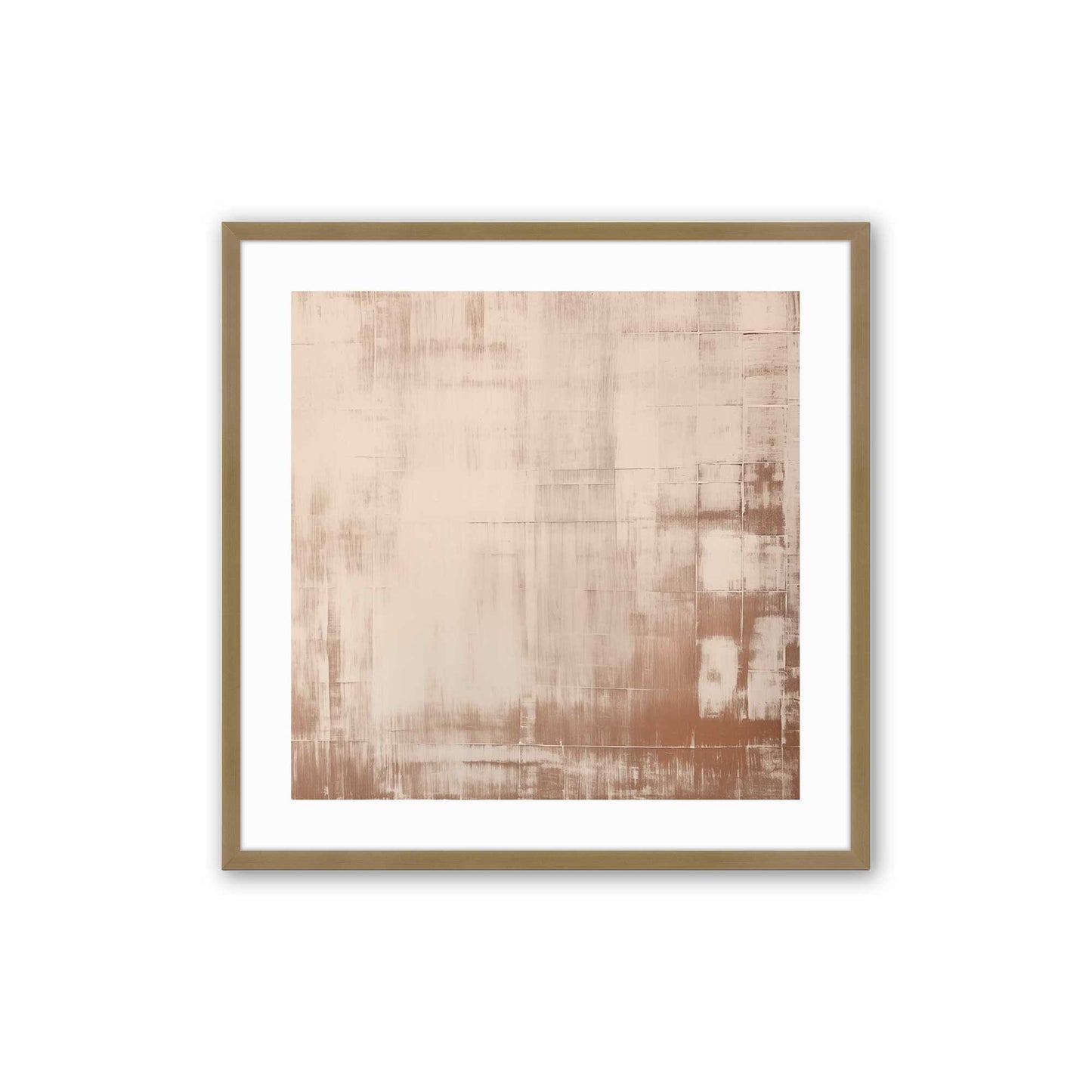 [Color:Brushed Gold], Picture of art in a Brushed Gold frame