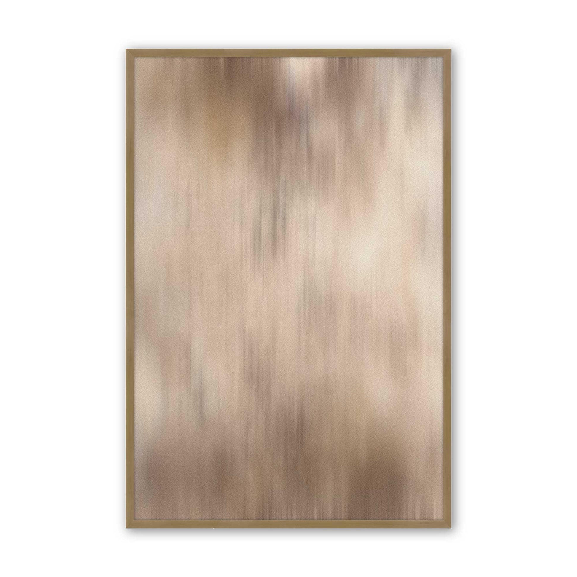 [Color:Brushed Gold], Picture of art in a Brushed Gold frame