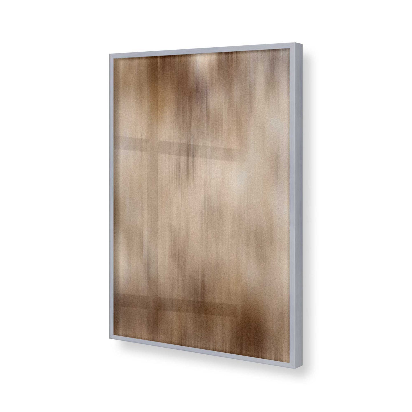 [Color:Polished Chrome], Picture of art in a Polished Chrome frame of the corner