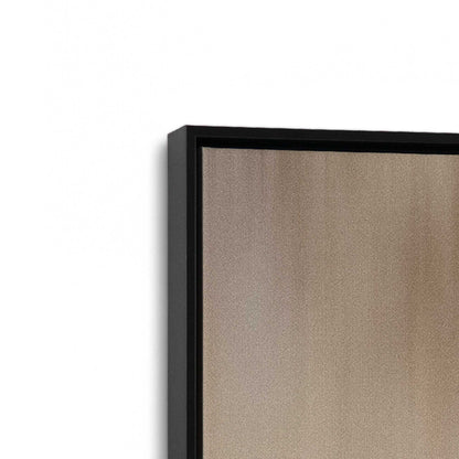 [Color:Satin Black], Picture of art in a Satin Black frame at an angle