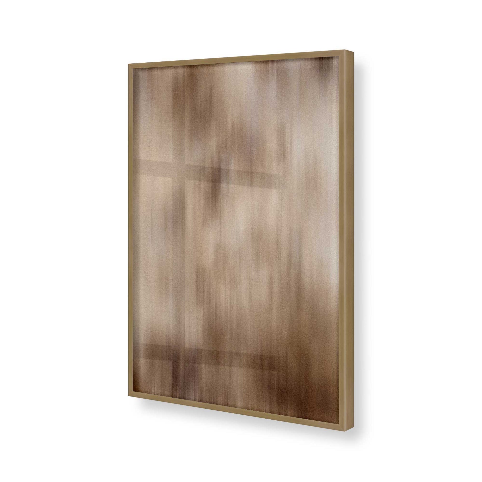 [Color:Brushed Gold], Picture of art in a Brushed Gold frame of the corner