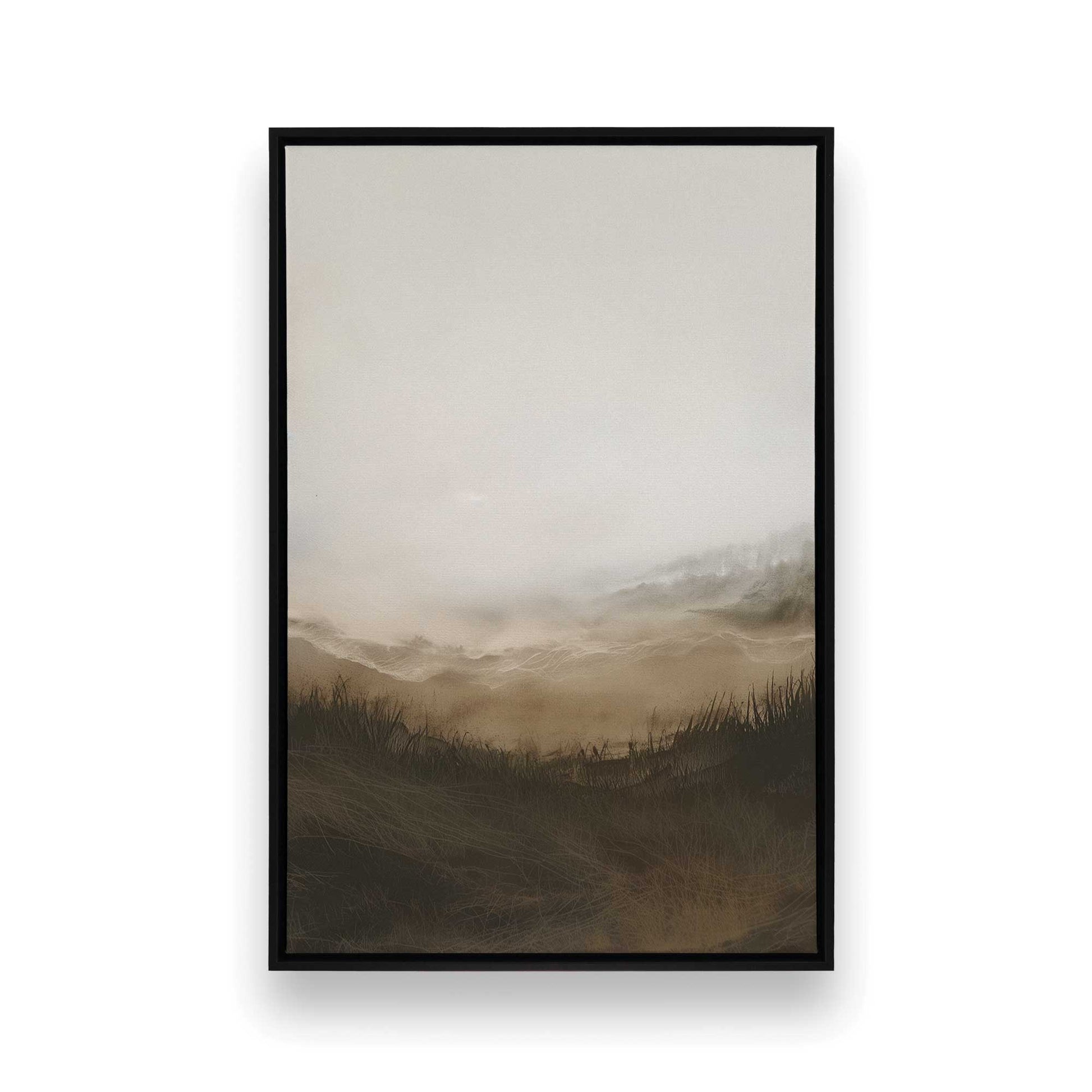 [Color:Satin Black], Picture of art in a Satin Black frame