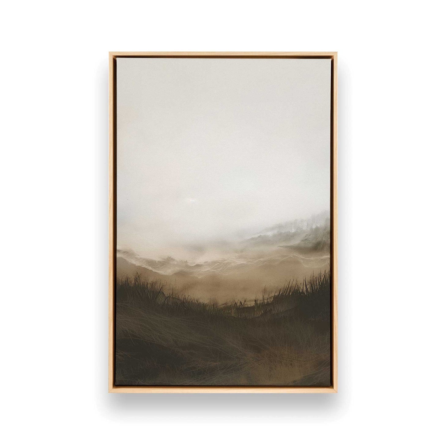 [Color:American Maple], Picture of art in a American Maple frame