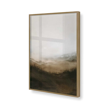 [Color:Brushed Gold], Picture of art in a Brushed Gold frame of the corner