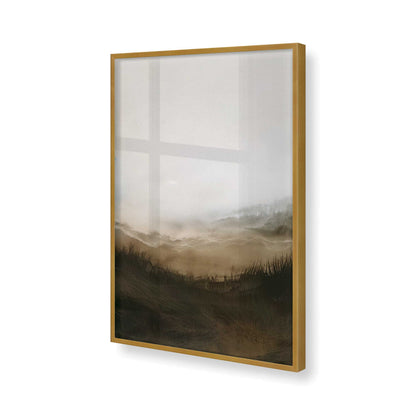 [Color:Polished Gold], Picture of art in a Polished Gold frame of the corner