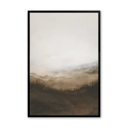 [Color:Satin Black], Picture of art in a Satin Black frame