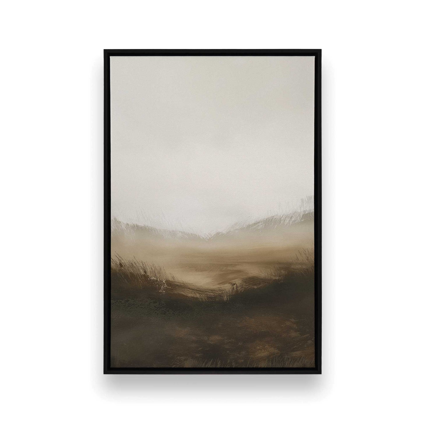 [Color:Satin Black], Picture of art in a Satin Black frame