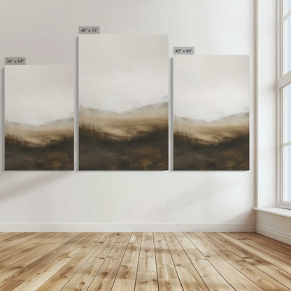 [Color:Stretched Canvas], Image showing the size comparisons