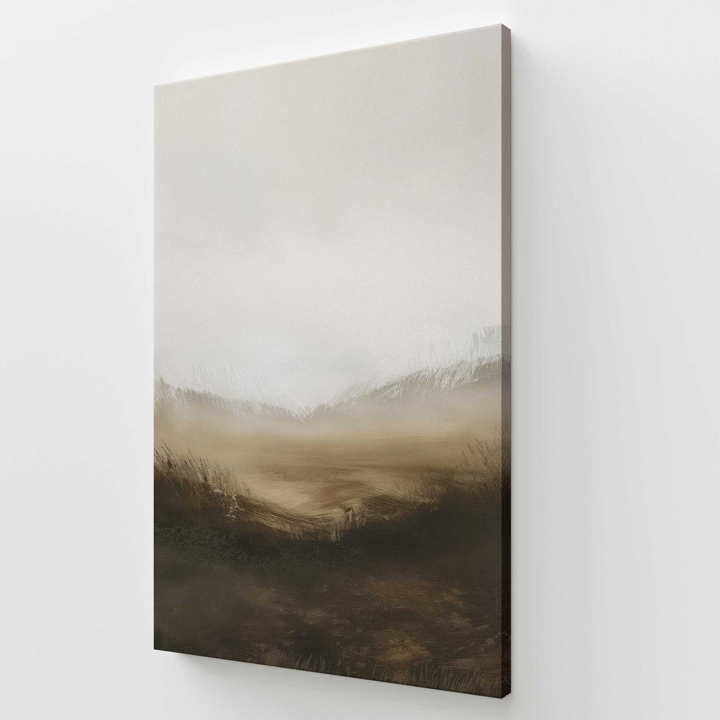 [Color:Stretched Canvas], Picture of art at an angle