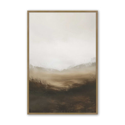 [Color:Brushed Gold], Picture of art in a Brushed Gold frame