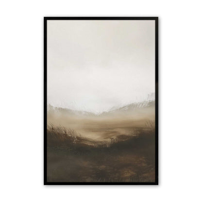 [Color:Satin Black], Picture of art in a Satin Black frame