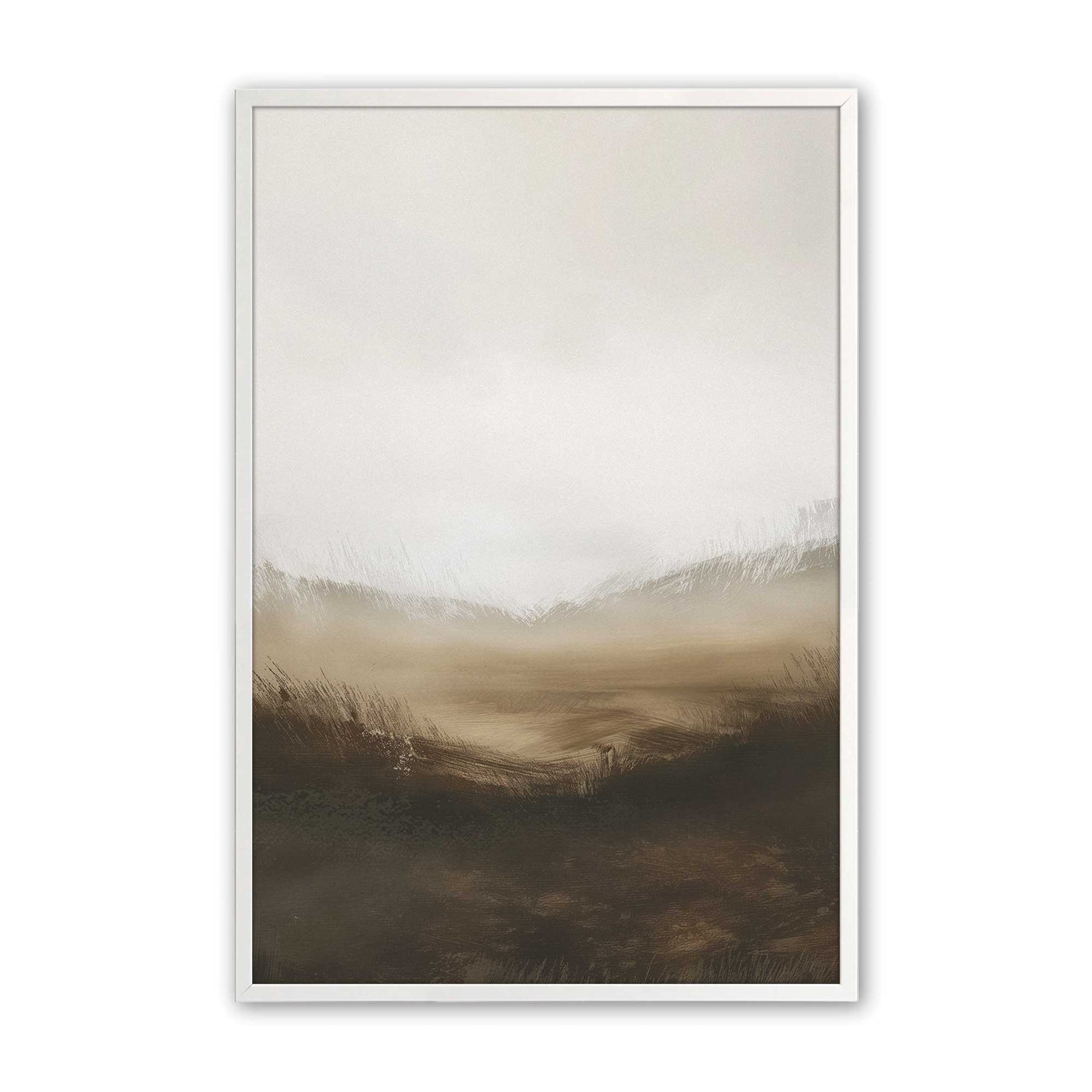 [Color:Opaque White], Picture of art in a Opaque White frame