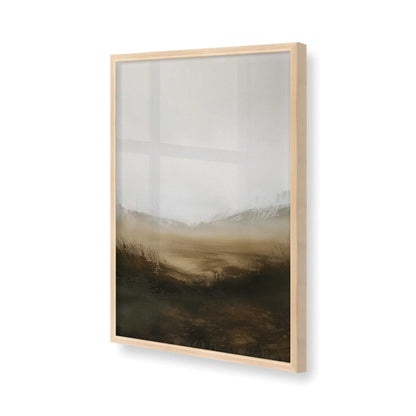 [Color:Raw Maple], Picture of art in a Raw Maple frame of the corner