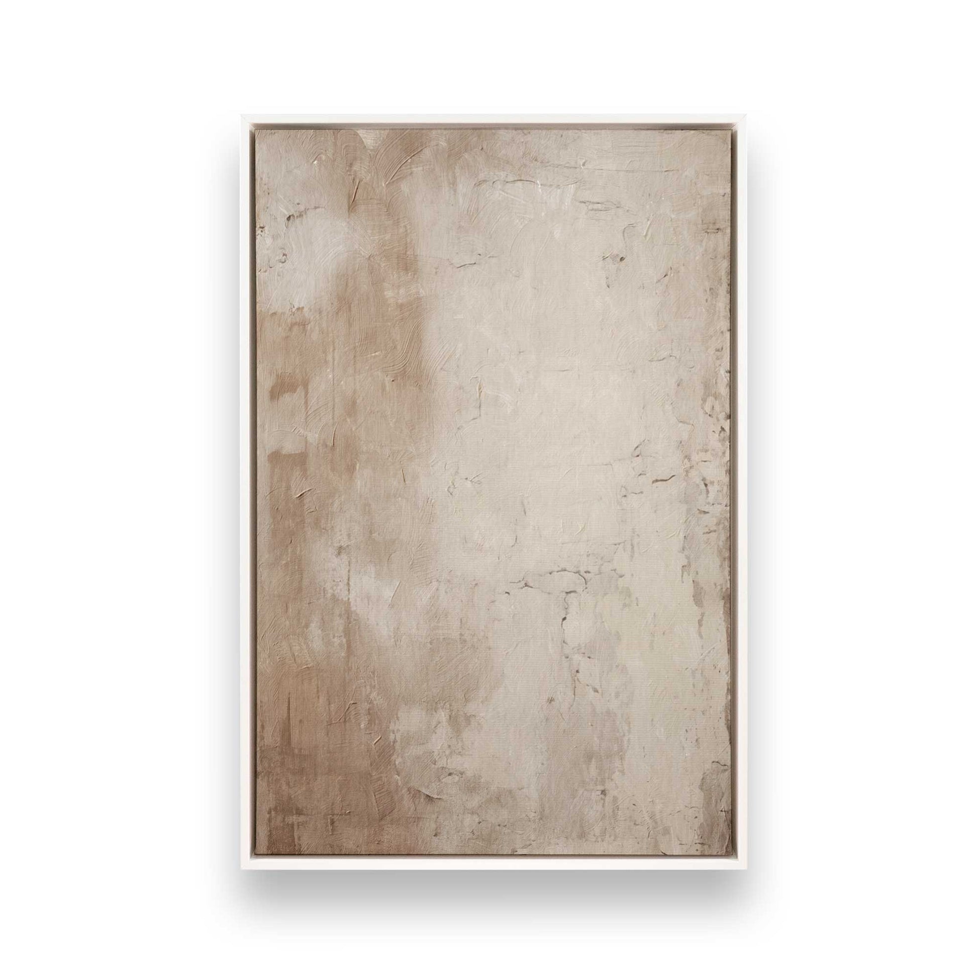 [Color:Opaque White], Picture of art in a White frame