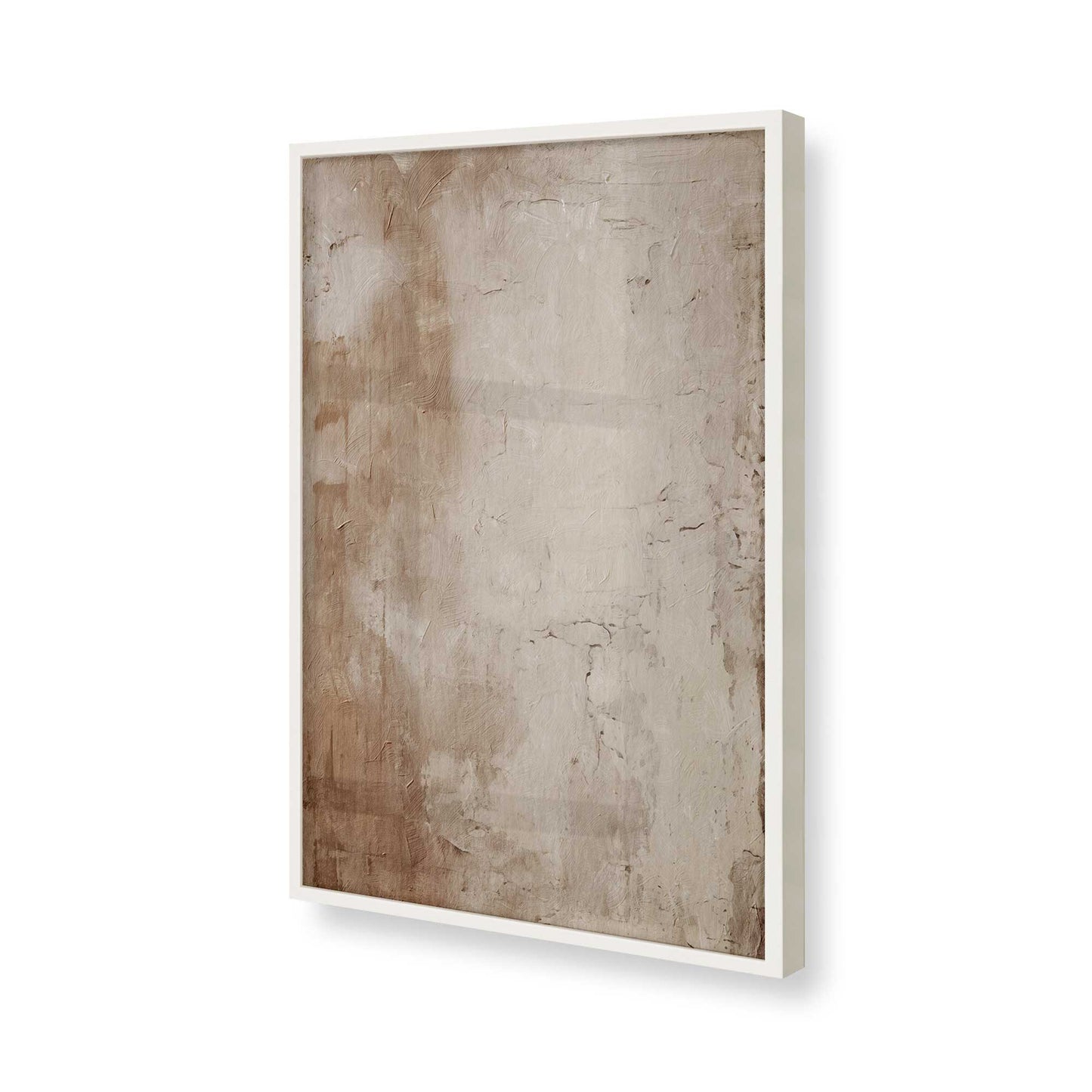 [Color:Opaque White], Picture of art in a Opaque White frame of the corner