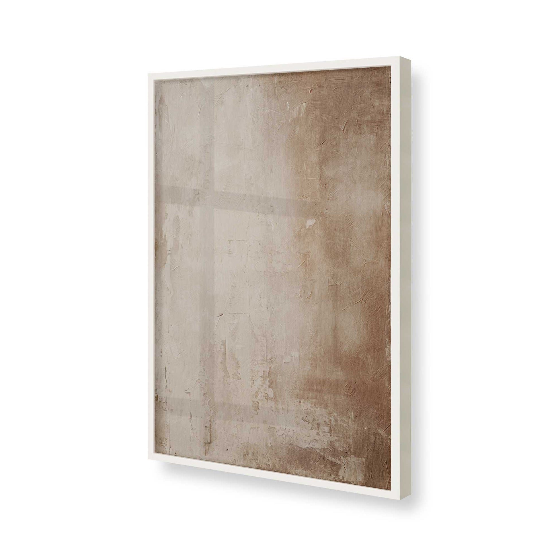 [Color:Opaque White], Picture of art in a Opaque White frame of the corner