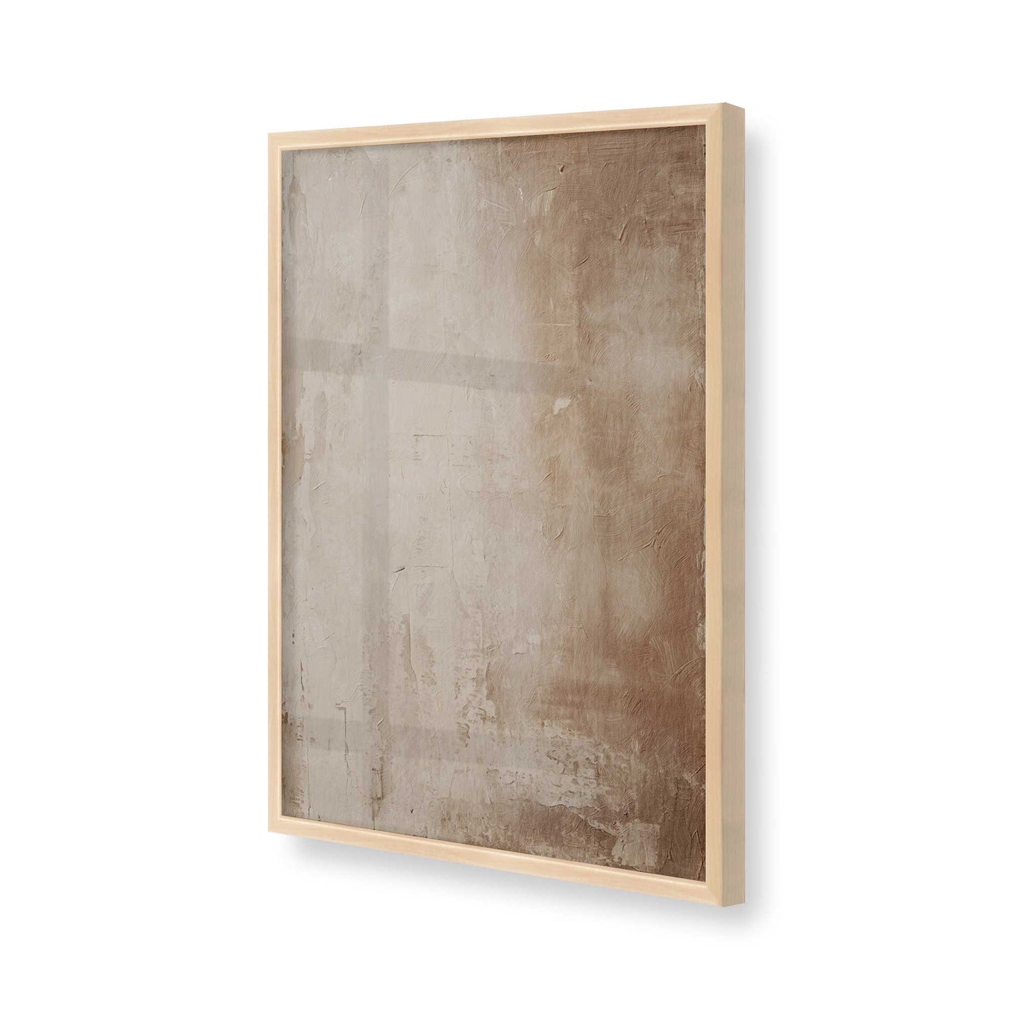 [Color:Raw Maple], Picture of art in a Raw Maple frame of the corner