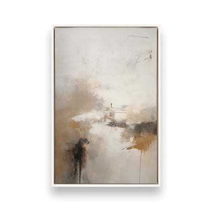 [Color:Opaque White], Picture of art in a White frame