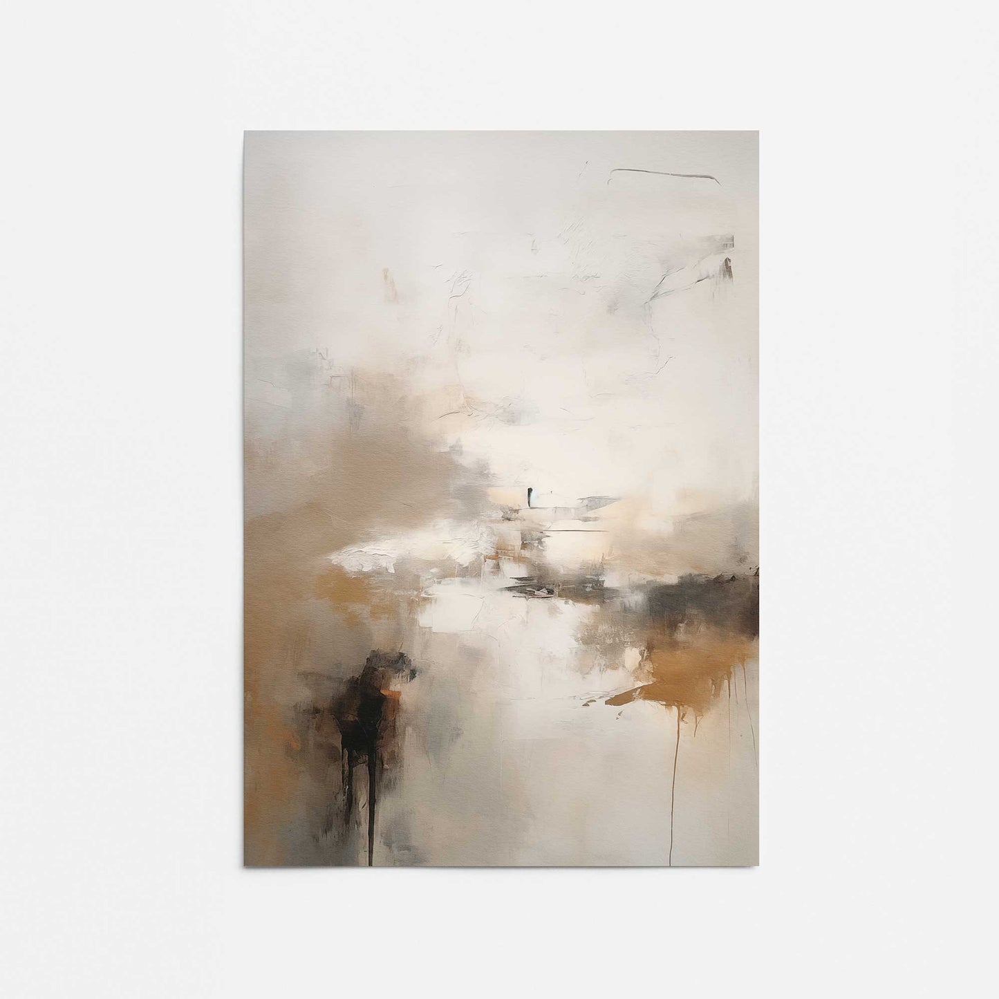 Gentle Gilded Gust I Promotional Rolled Print