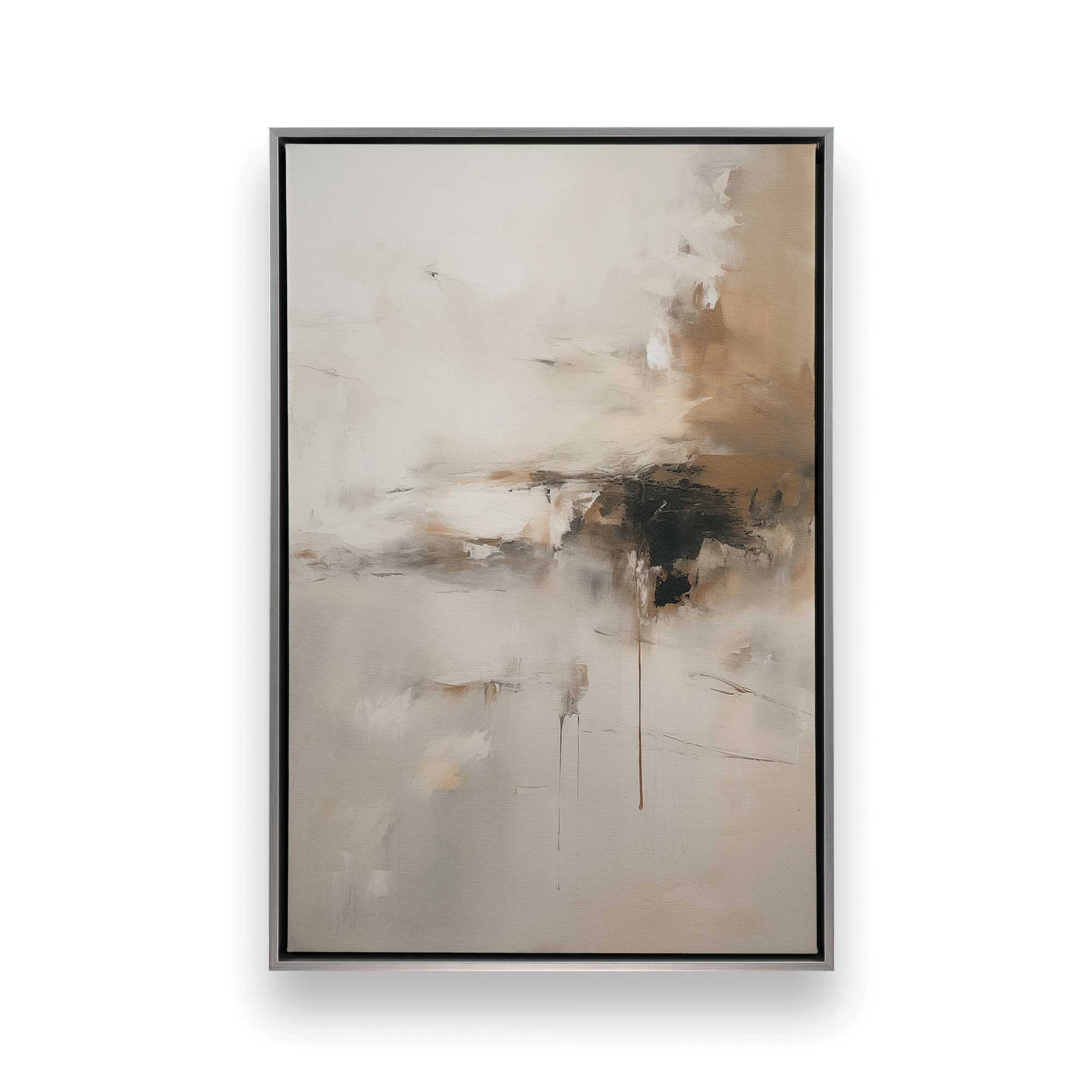 [Color:Opaque White], Picture of art in a White frame