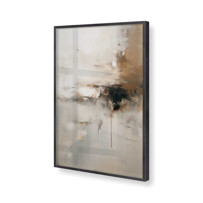 [Color:Weathered Zinc], Picture of art in a Weathered Zinc frame of the corner