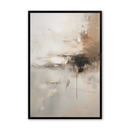 [Color:Satin Black], Picture of art in a Satin Black frame