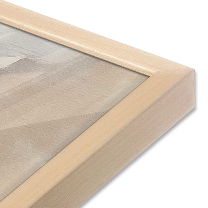 [Color:Raw Maple], Picture of art in a Raw Maple frame at an angle