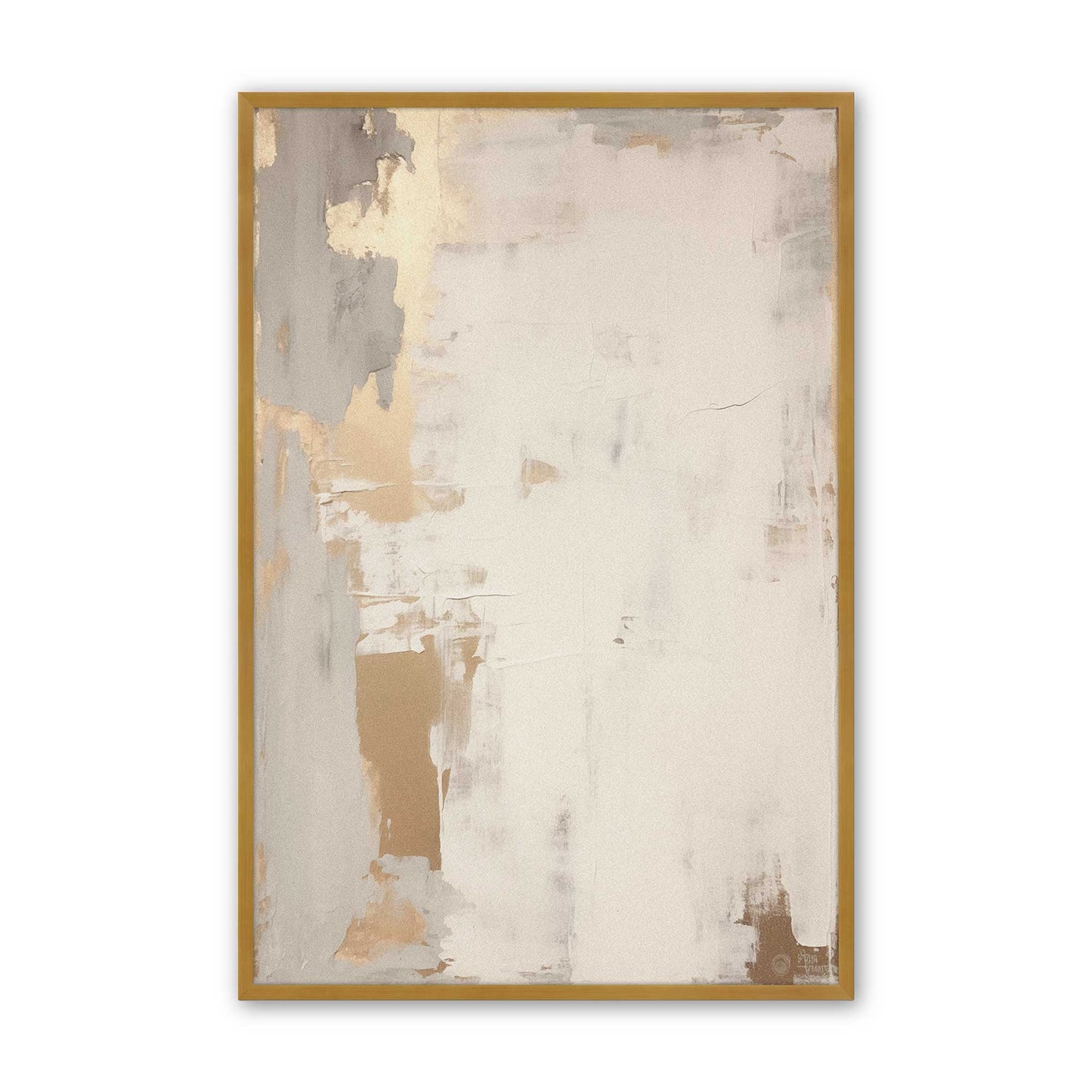 [Color:Polished Gold], Picture of art in a Polished Gold frame