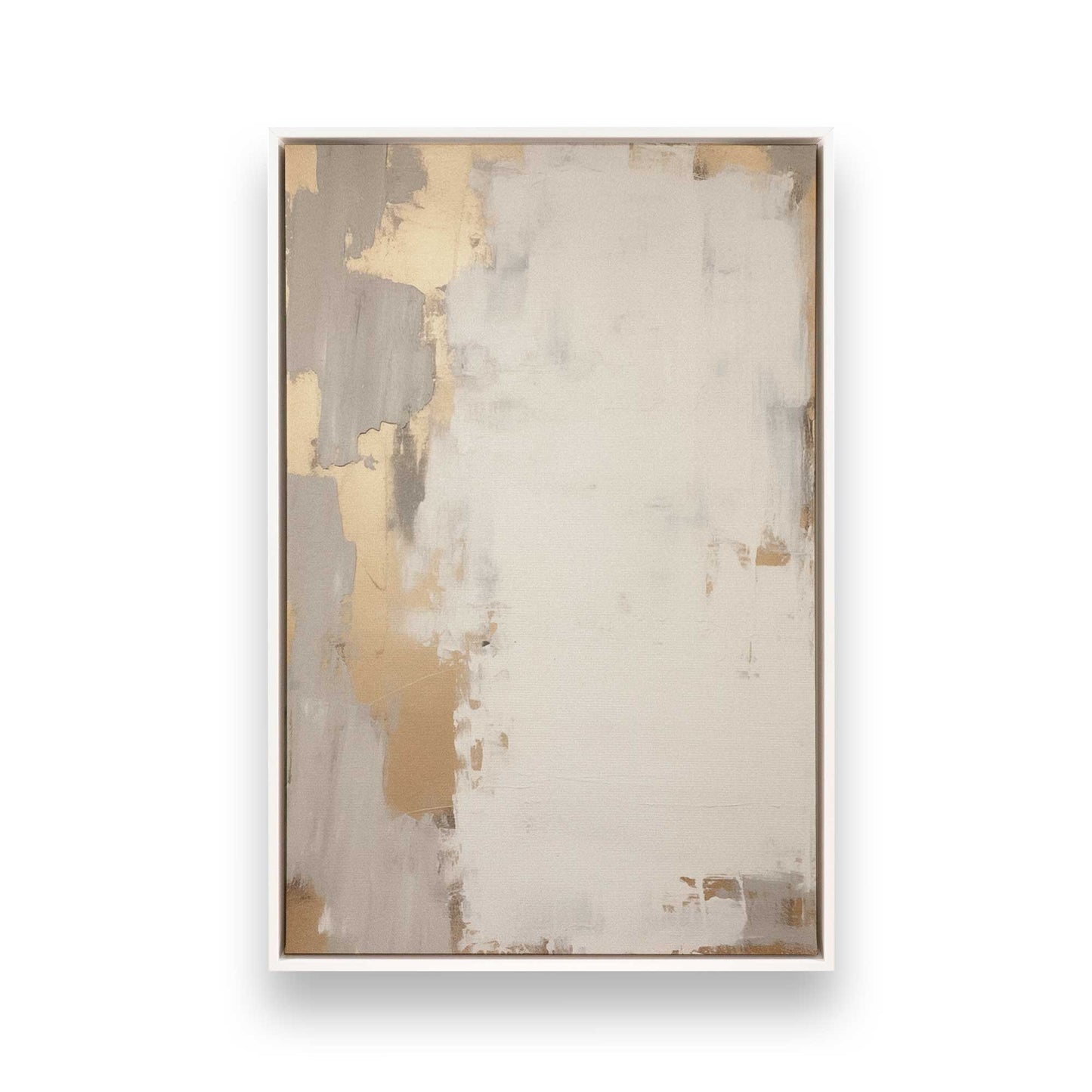 [Color:Opaque White], Picture of art in a White frame