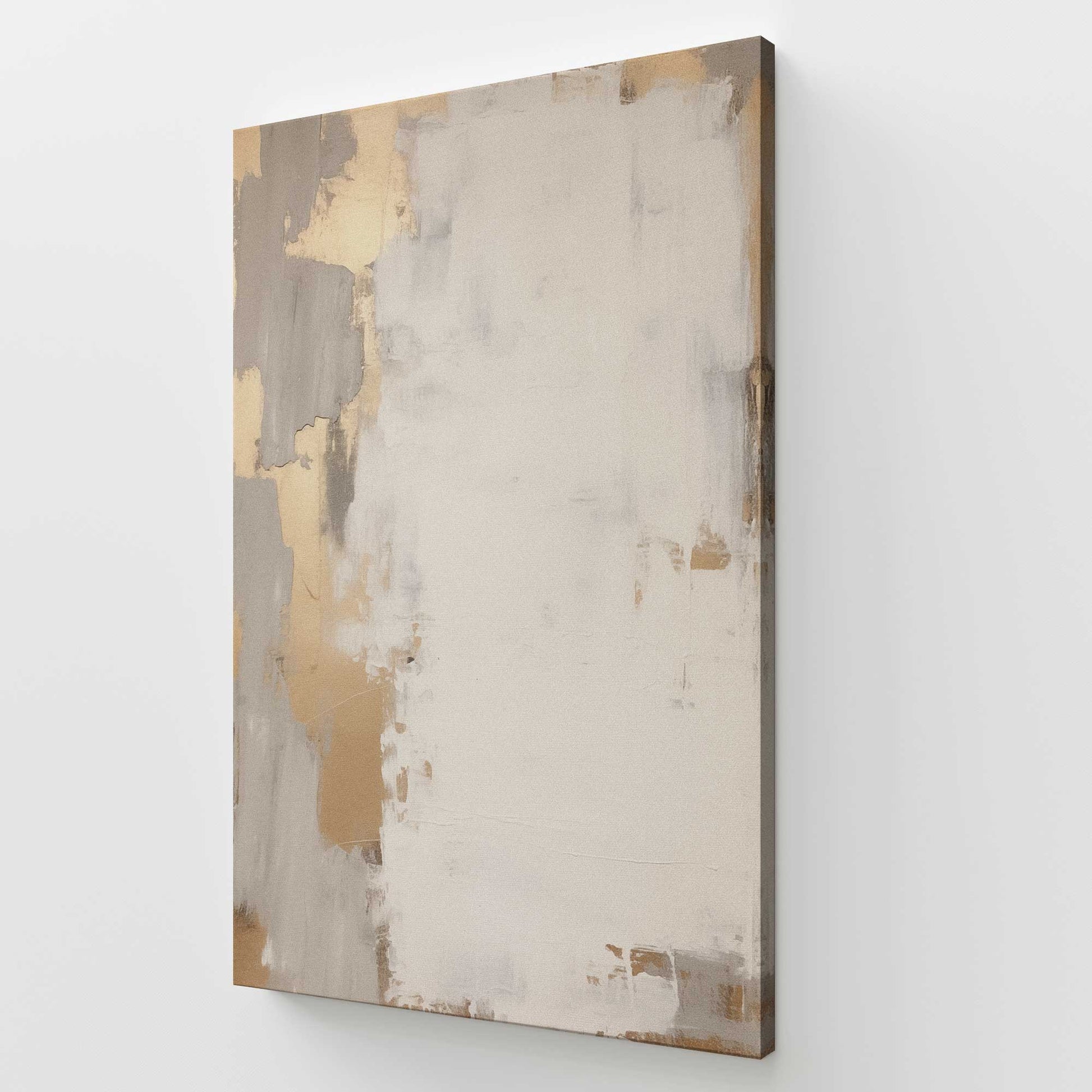 [Color:Stretched Canvas], Picture of art at an angle